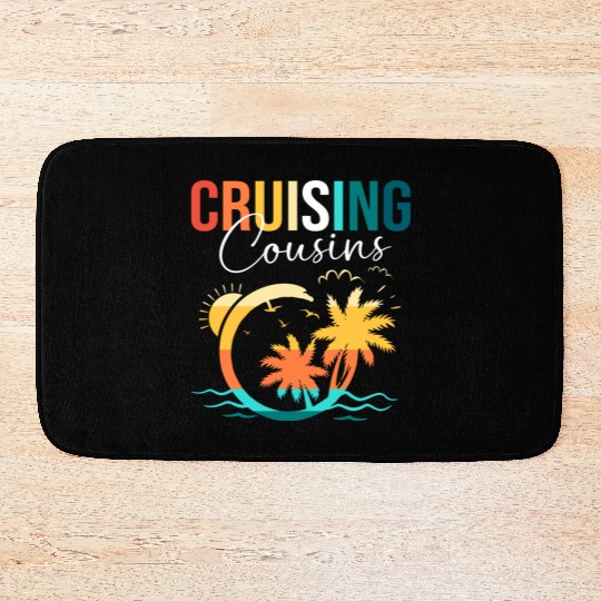 Family Cruise Mediterranean Cruising Cousins Bath Mats