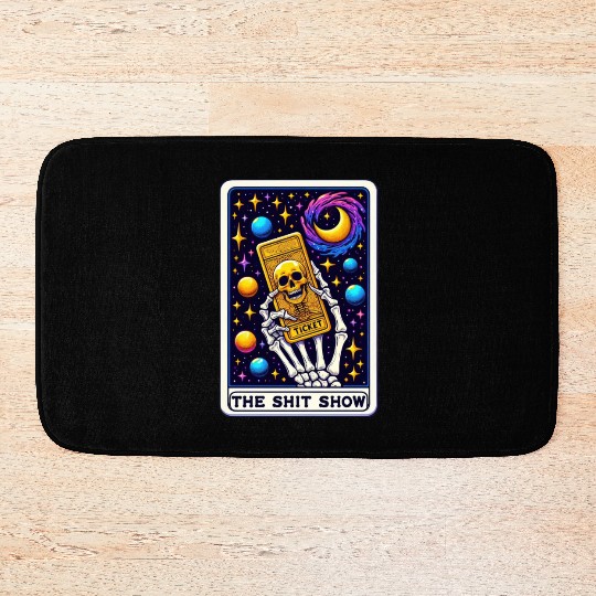 Tarot Card Collection - The Shit Show Bath Mats