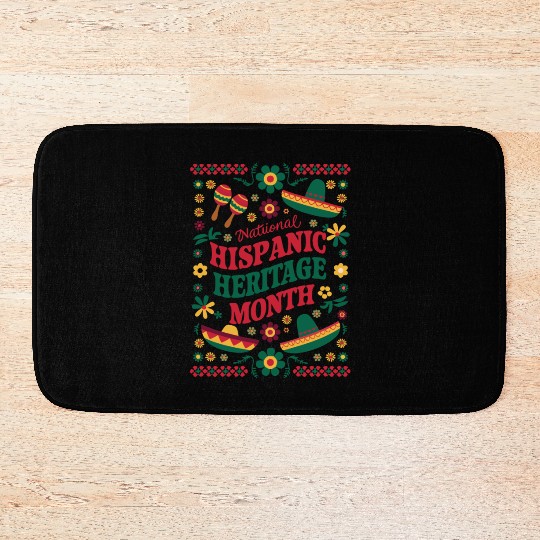 Celebrate National Hispanic Heritage Month Bath Mats