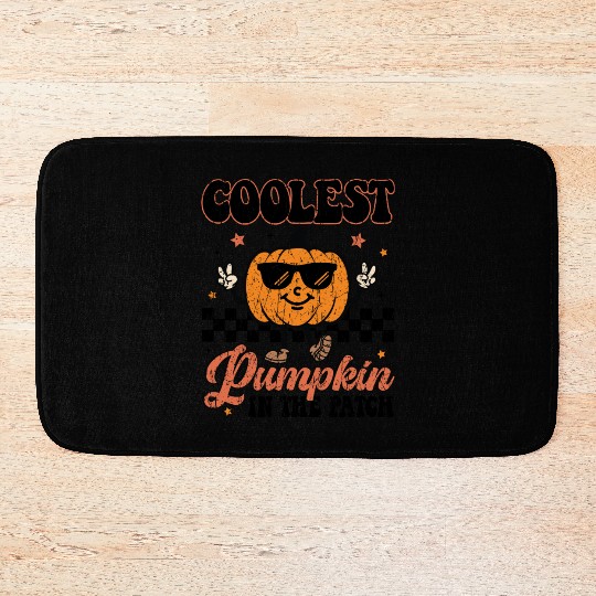 Coolest Pumpkin in Town: Spooky Season Style Bath Mats