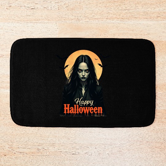Enchanting Vampire Witch Bath Mats
