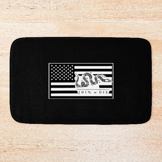 Join Or Die Flag 1776 LIKE US ON FACEBOOK # Bath Mats