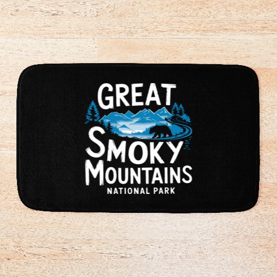 Great smoky mountains national park. Bath Mats