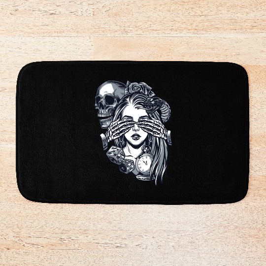 Chicano Street Art Bath Mats