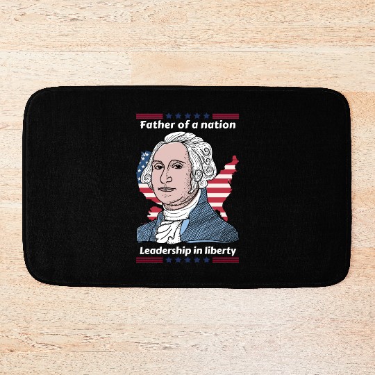 George Washington Tribute Bath Mats