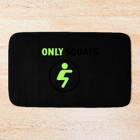 Only Squats Icon Bath Mats