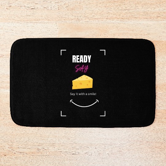 SAY CHEESE Bath Mats