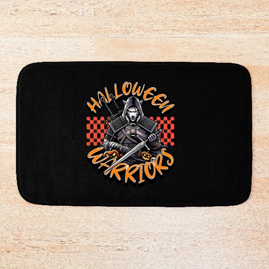 halloween warriors Bath Mats