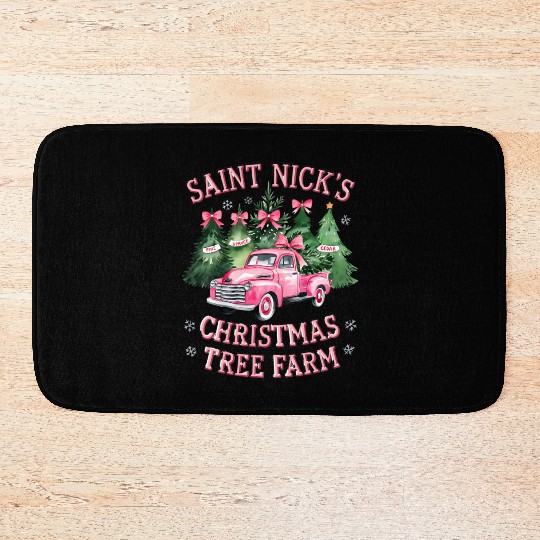 Saint Nick's Christmas Tree Farm, farm fresh trees Bath Mats