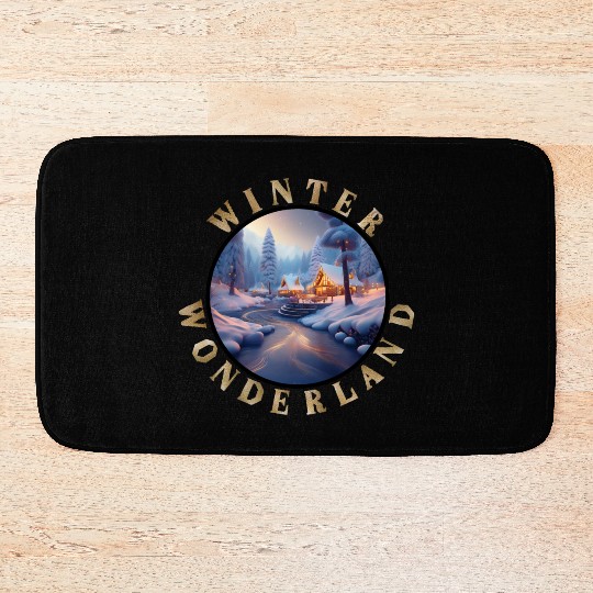 Winter Wonderland Bath Mats