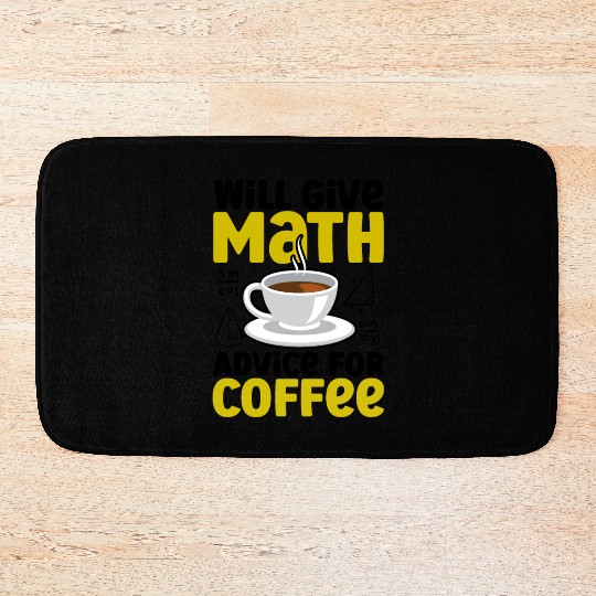 Will Give Math Advice For Coffee Bath Mats