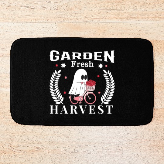 Garden Fresh Harvest, Flowers Harvest Design Bath Mats