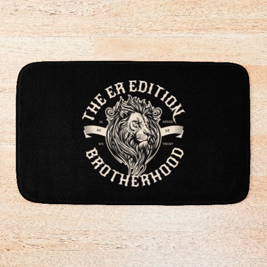 Best The ER Brotherhood Edition 2024 Male Nurse Bath Mats