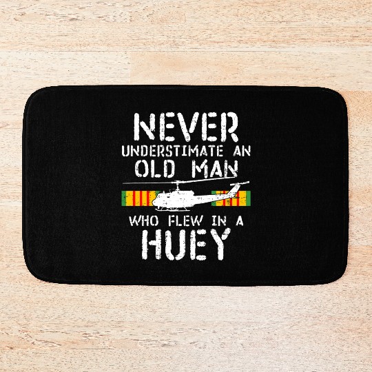Sky Warriors: Huey Pilots of the Vietnam War Bath Mats