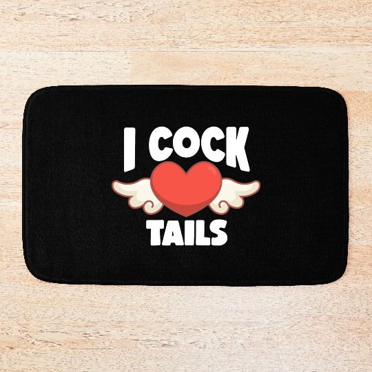 Funny I Love Cocktails 8 Bath Mats