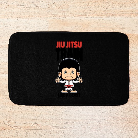 Train like a Beast Jiu Jitsu 5 Bath Mats