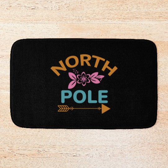 North pole Bath Mats