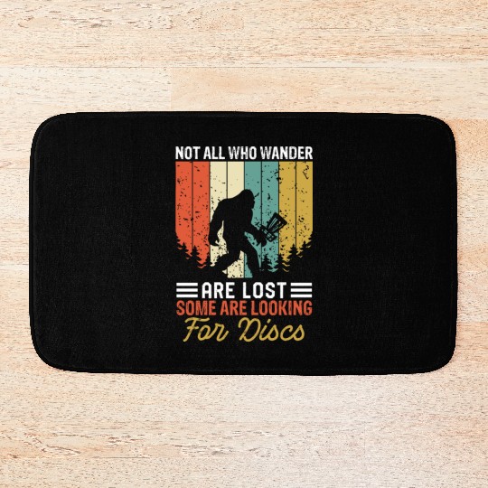 Funny Disc Golf Art 8 Bath Mats