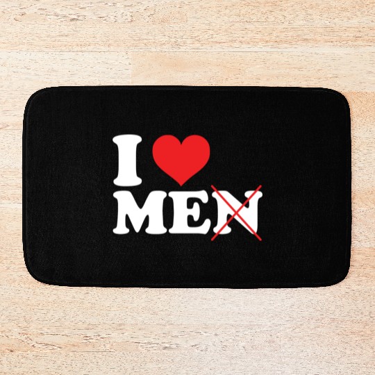 i love me not men. Funny I love myself Bath Mats