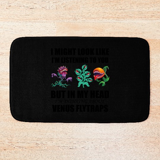 Venus flytrap lover's life! Bath Mats