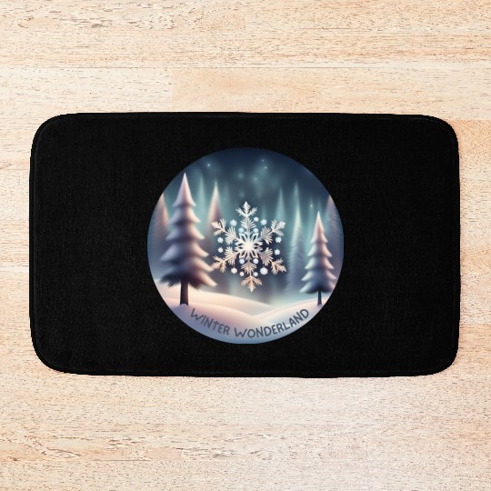 Winter Wonderland Bath Mats