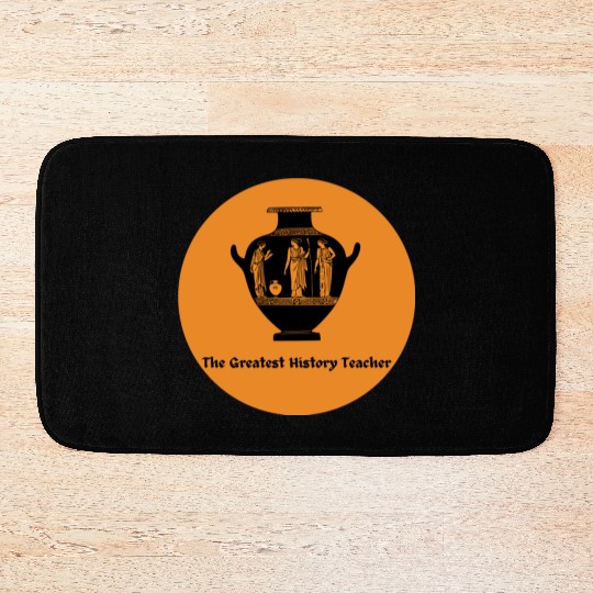 The Greatest History Teacher Bath Mats