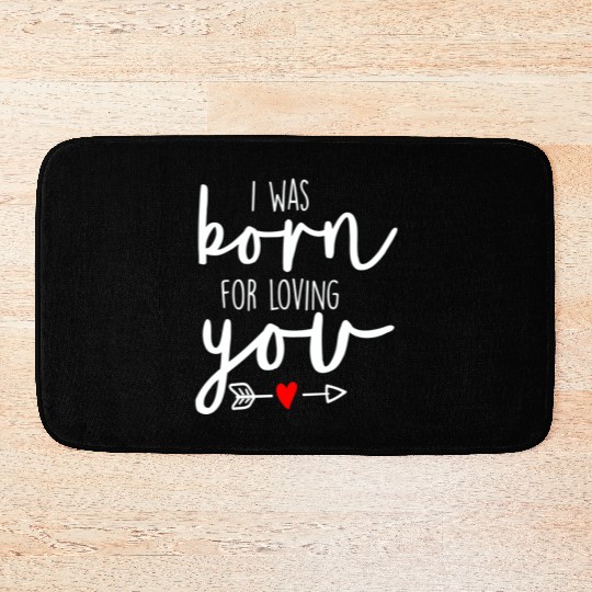 Bride Born For Loving You Bride To Be Engagement Bath Mats