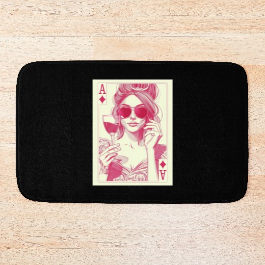 joker girl Bath Mats
