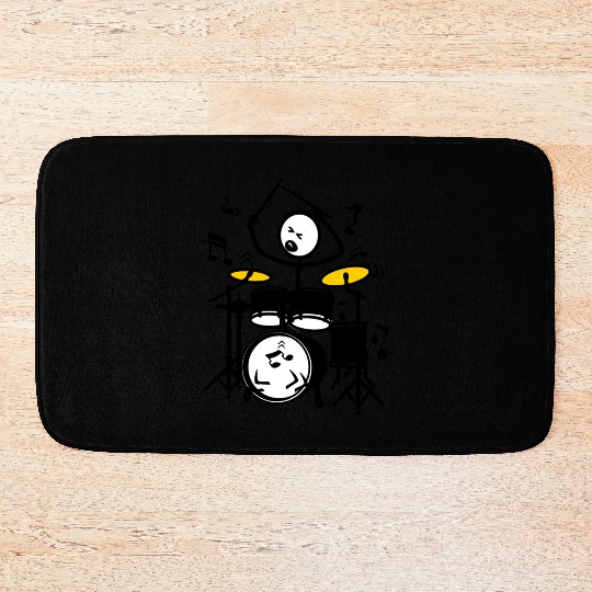 Stickmen drummer Bath Mats