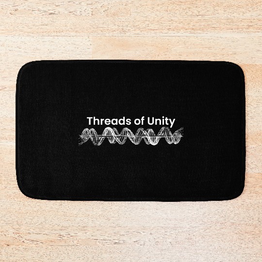 Threads of Unity creative wear Bath Mats