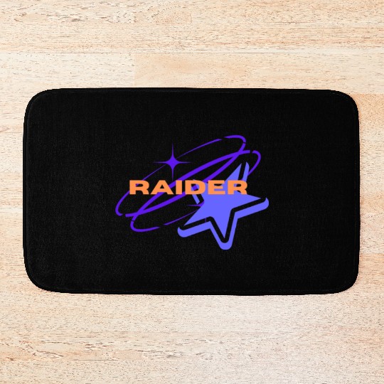 Raiders on the street Bath Mats