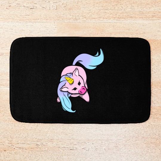 Chibi Unicorn Bath Mats