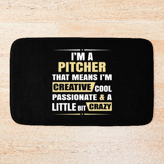 Pitcher Creative Cool And Crazy Bath Mats