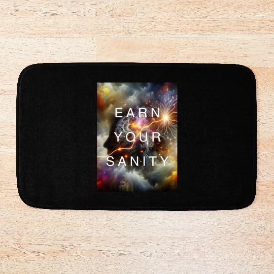 EARN YOUR SANITY Bath Mats