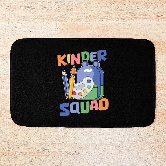 Elementary Teacher Squad Bath Mats