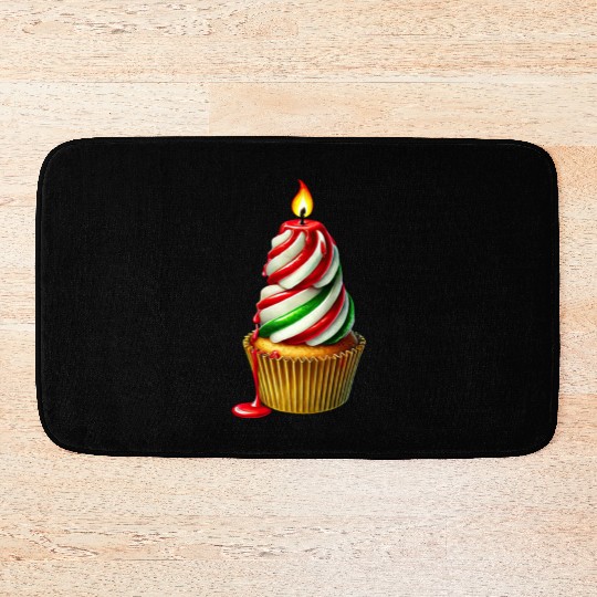 Christmas ice cream, Merry Christmas Bath Mats