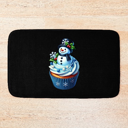 Christmas ice cream, Merry Christmas Bath Mats