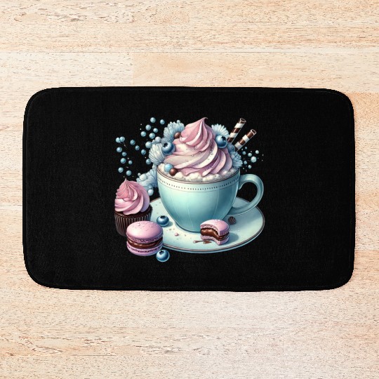 Christmas ice cream, Coquette Chistmas Bath Mats