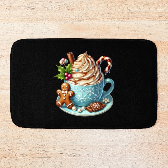 Christmas ice cream, Coquette Chistmas Bath Mats