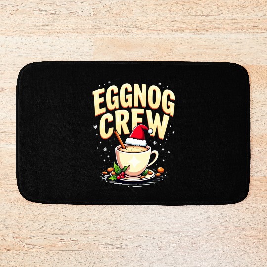EGGNOG CREW Bath Mats
