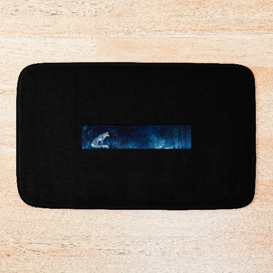 Foxfire in the Bamboo Grove Bath Mats