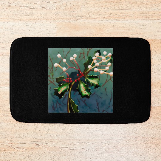 Your mistletoe Bath Mats