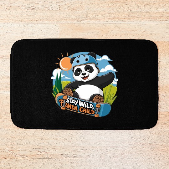 Panda Love and Adorable Designs Bath Mats