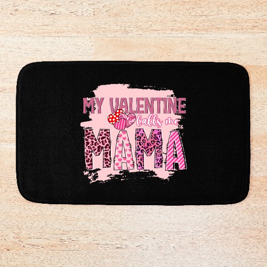 Mama Valentine, Valentines Day Bath Mats