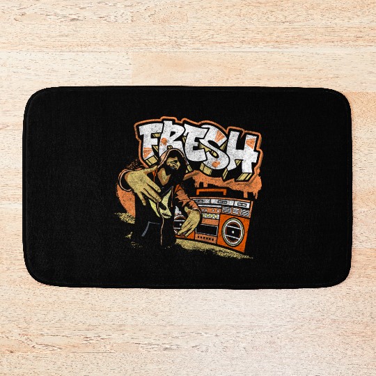 Spray Can Subway Streetwear Striking Bath Mats