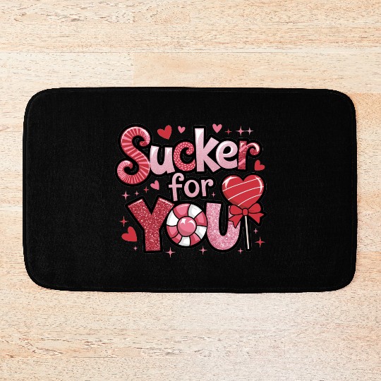 Valentines Day, Valentine Retro Bath Mats