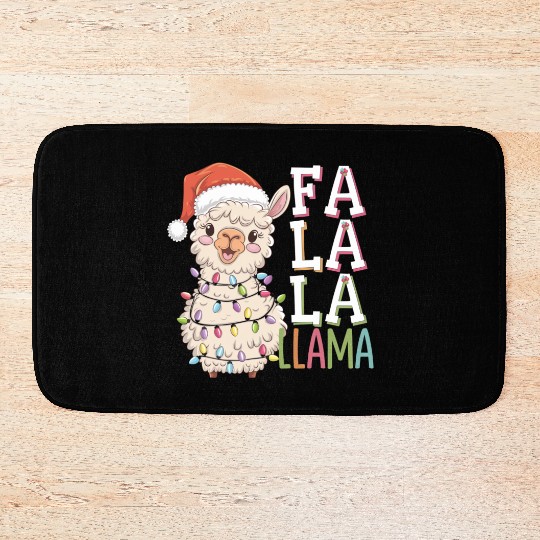 Fa La La Llama Bath Mats