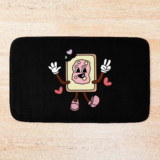 Kawaii retro, Valentines, Valentines Day Bath Mats