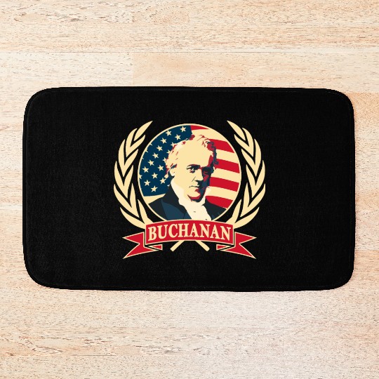 President James Buchanan Bath Mats
