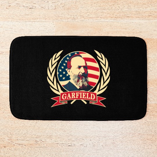 President James Abraham Garfield Bath Mats